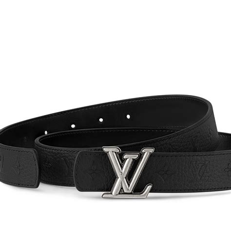 LV Dimension 30mm Reversible Belt Cuir Taurillon 